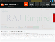 Tablet Screenshot of javinconstruction.com